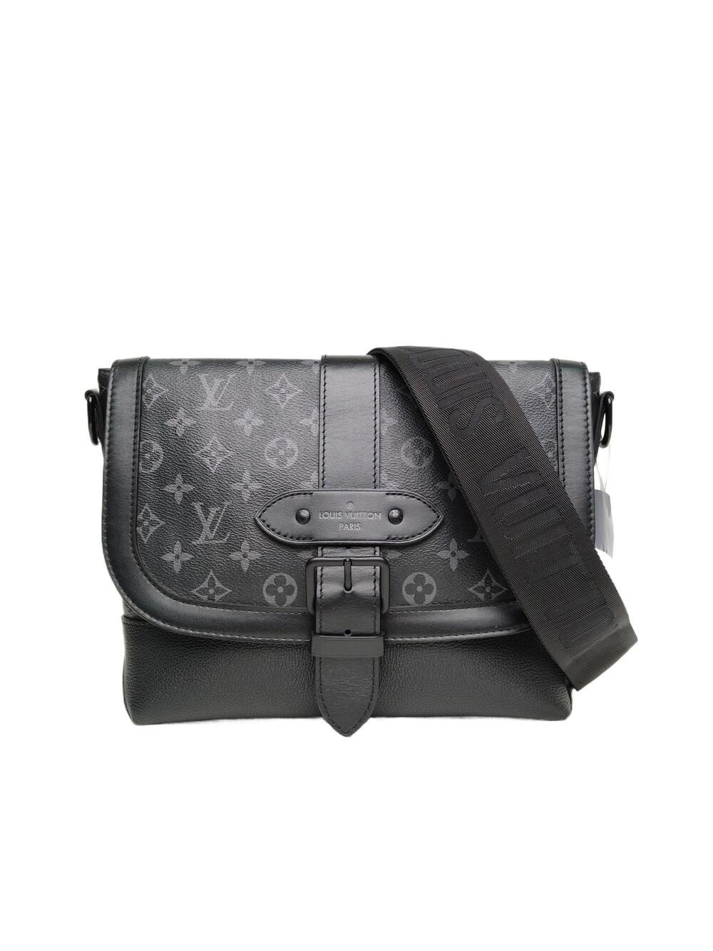 Louis Vuitton Black Pvc Chip Saumur #360151L23B